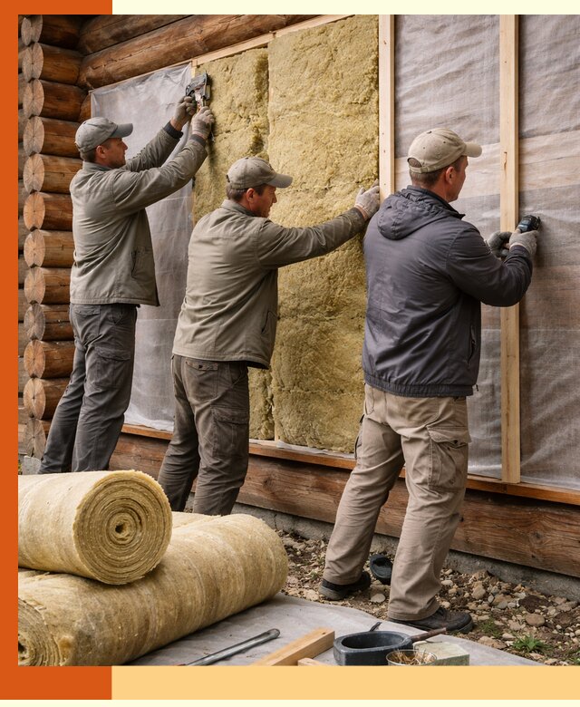 Утепление деревянного дома в Магадане эффективными технологиями