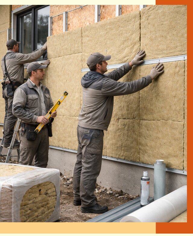 Утепление дома из SIP панелей в Магадане от 6338 руб./м² под ключ | ТепломастерМгд