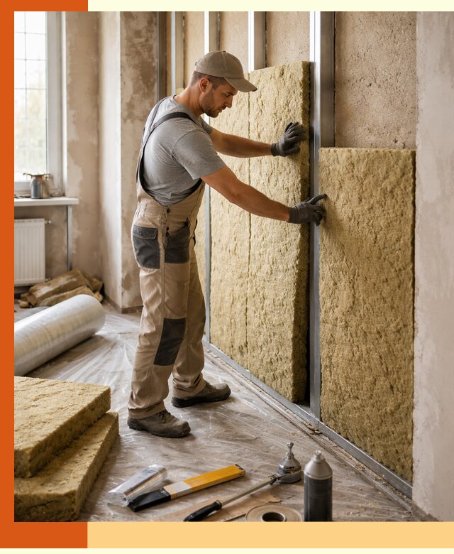 Утепление квартиры в Магадане — комплексная теплоизоляция стен и полов