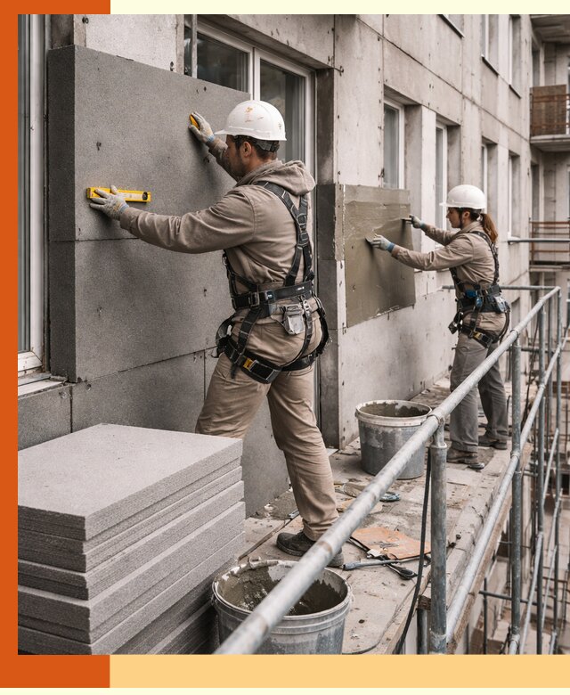 Утепление квартиры снаружи под ключ в Магадане