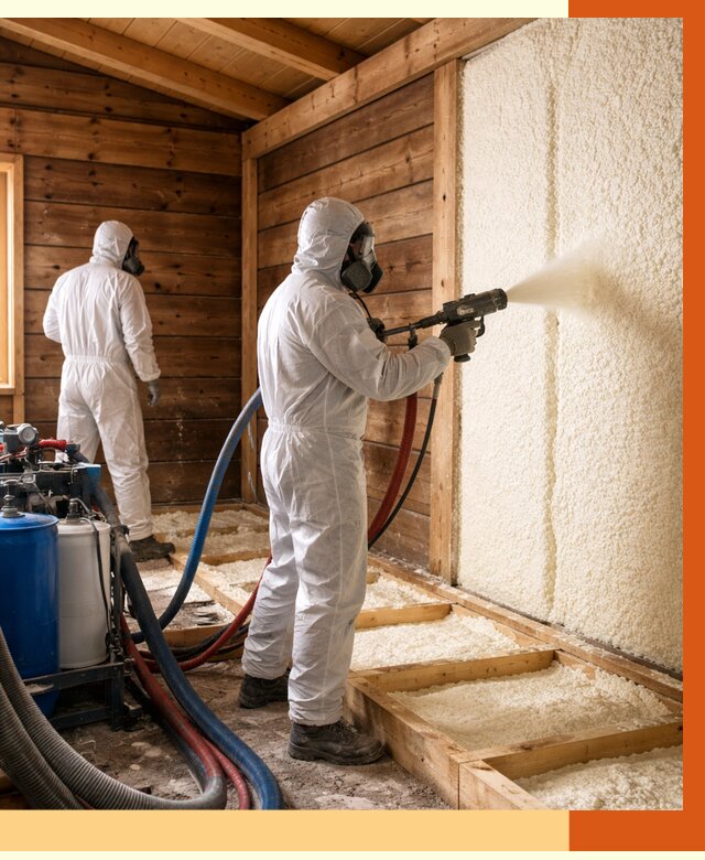 Утепление бани ппу в Магадане под ключ от 4294 руб./м2 | ТепломастерМгд - напыление и монтаж ппу