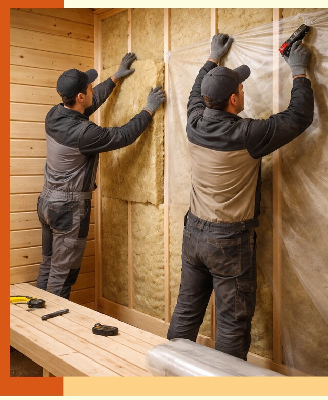 Профессиональное утепление сауны в Магадане с гарантиями качества