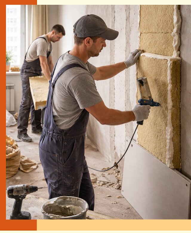 Утепление стен изнутри в Магадане — качественно и эффективно