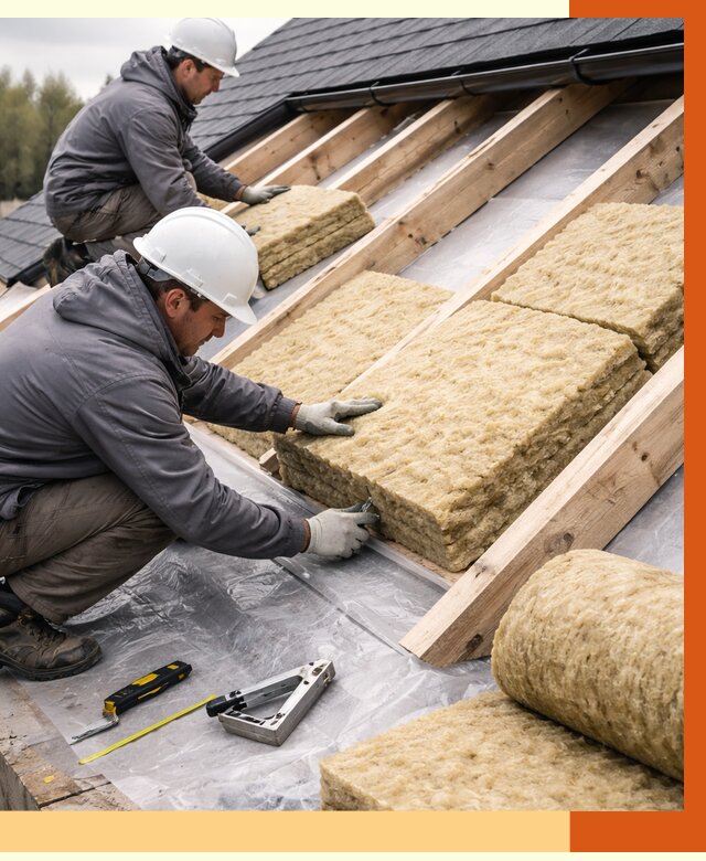 Утепление крыши в Магадане от 1891 руб./м2 — комплексное утепление кровли | ТепломастерМгд