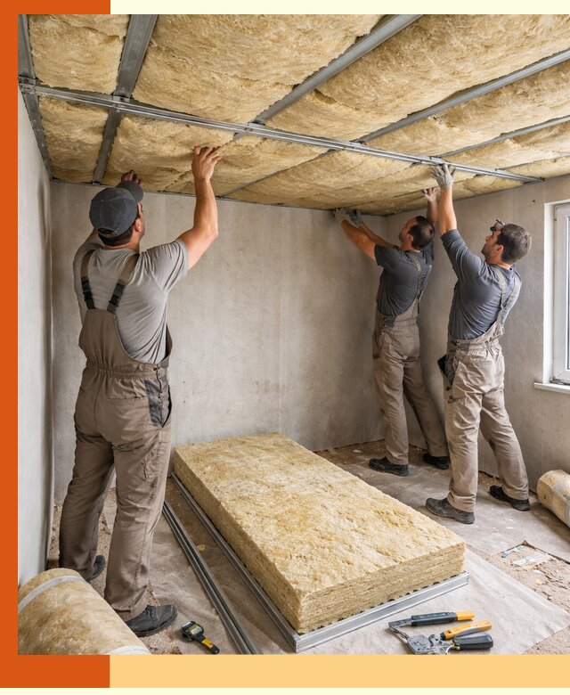 Утепление потолка в Магадане — тепло и без сквозняков