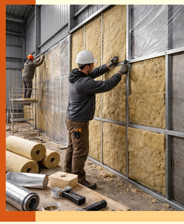 Утепление ангара в Магадане — профессиональная теплоизоляция помещений