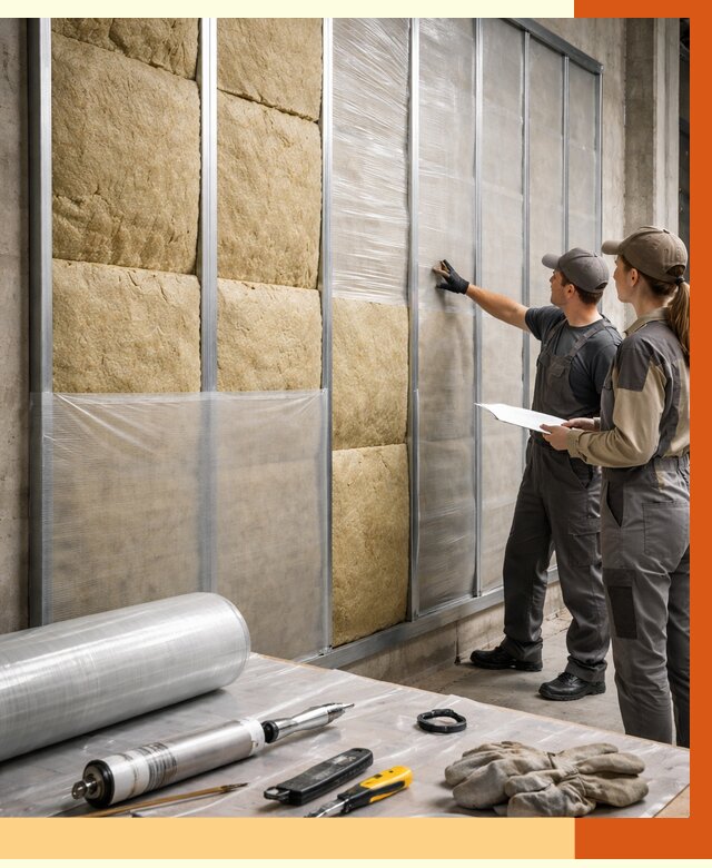 Утепление склада химсырья в Магадане от 4600 руб. под ключ | ТепломастерМгд