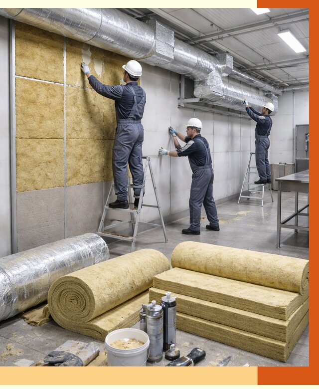 Утепление пищевого цеха в Магадане от 12779 руб./м² — комплексно под ключ | ТепломастерМгд