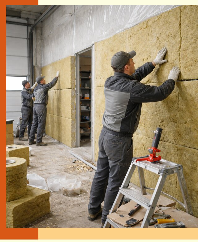 Утепление автосервиса и мастерских в Магадане качественно и надёжно