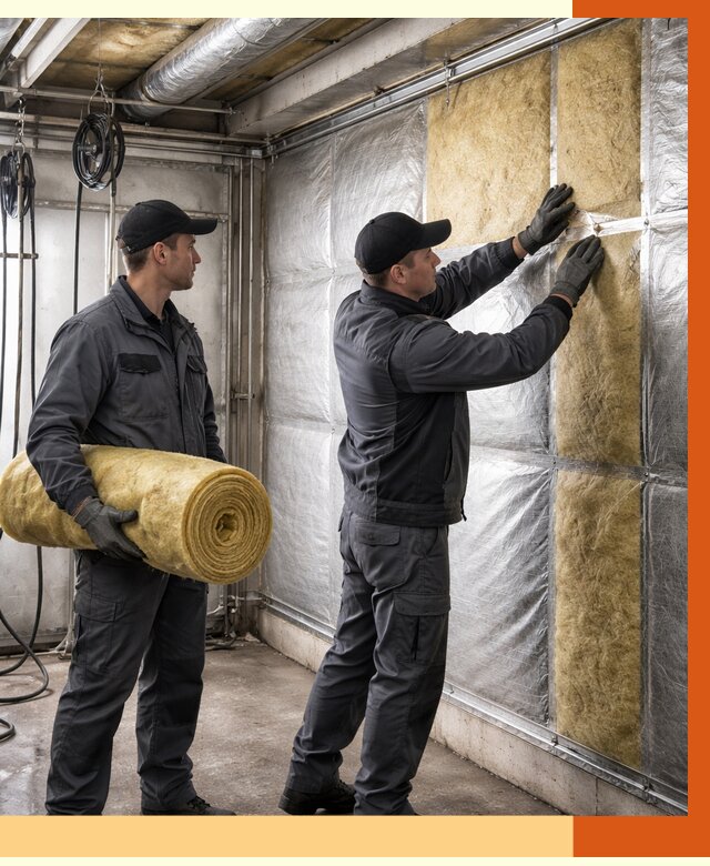 Утепление автомойки в Магадане от 8690 руб./м2 — комплексное утепление под ключ | ТепломастерМгд