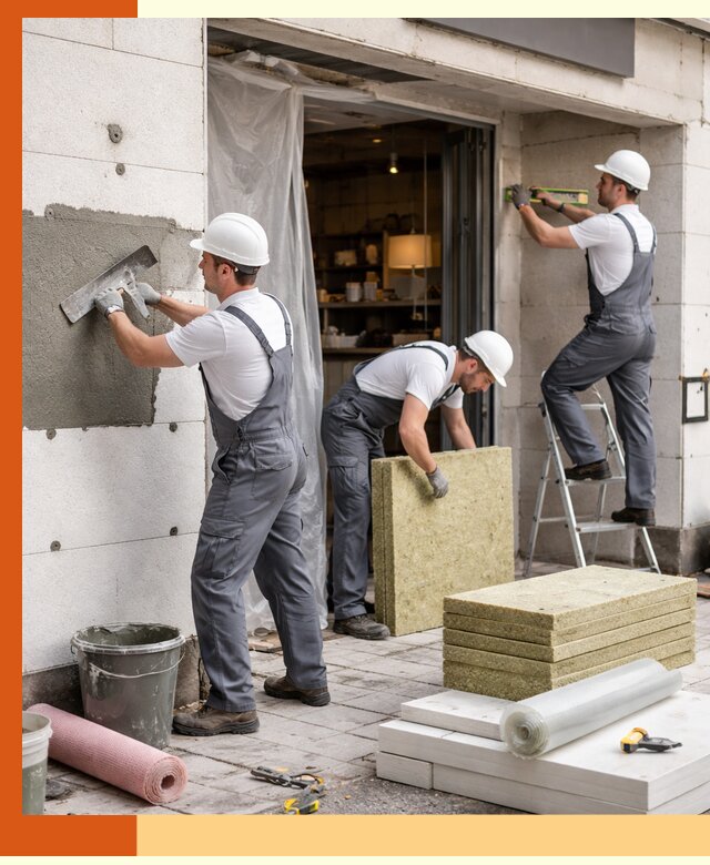 Утепление кафе в Магадане: профессиональная теплоизоляция и монтаж