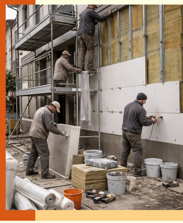 Утепление гостиницы под ключ в Магадане с гарантией качества