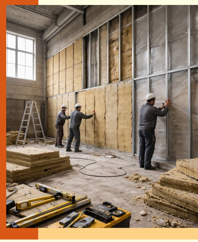 Утепление спортивного зала в Магадане качественно и недорого