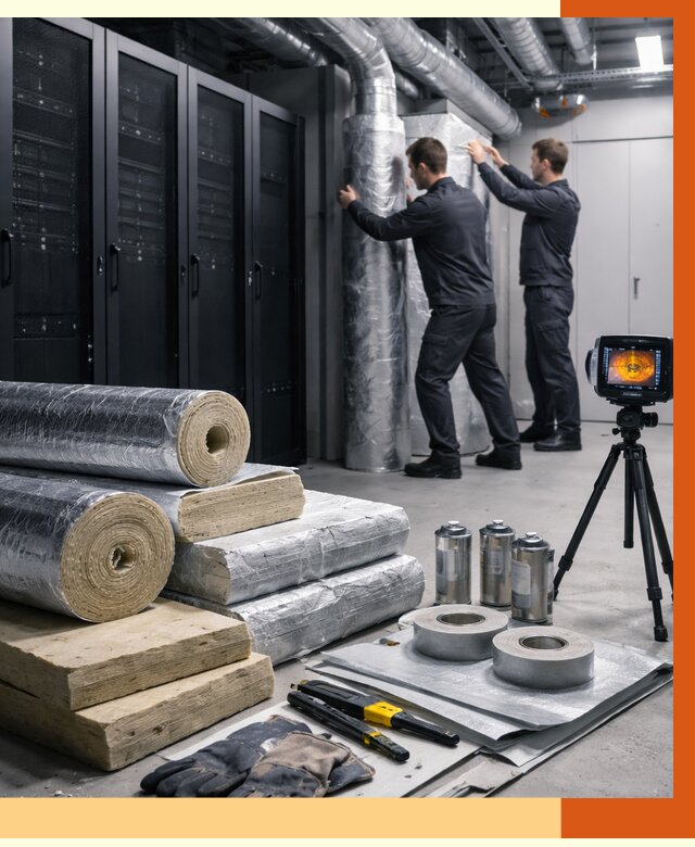 Утепление серверной в Магадане от 8690 руб./м² — комплексно под ключ | ТепломастерМгд