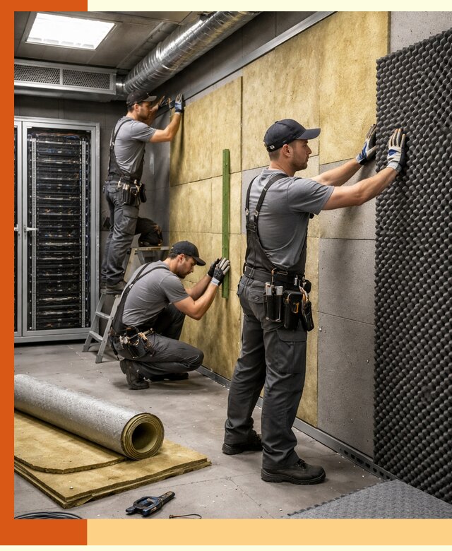 Утепление серверной комнаты профессионально в Магадане