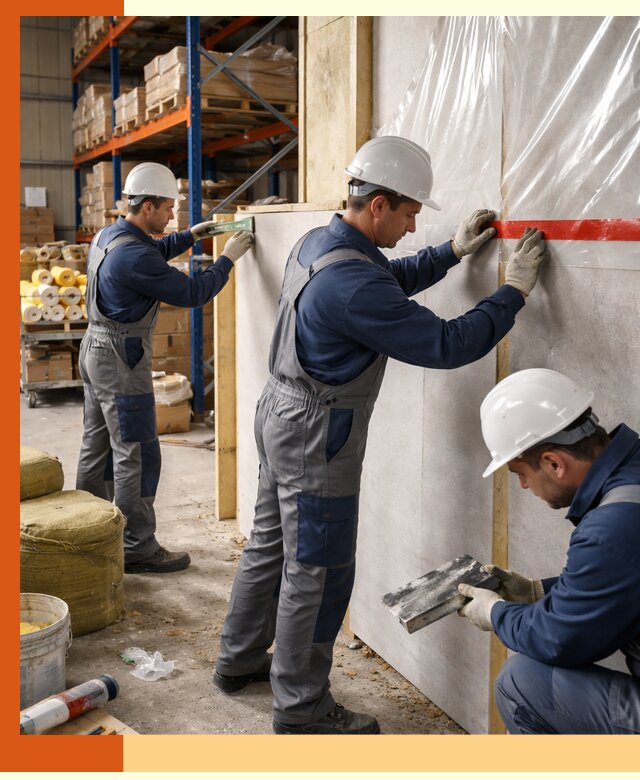 Утепление теплого склада под ключ в Магадане