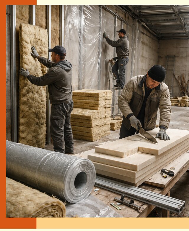 Утепление торгового склада в Магадане с энергоэффективными решениями