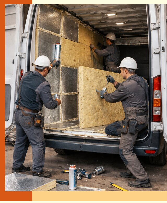 Утепление фургона-рефрижератора в Магадане для сохранения температуры