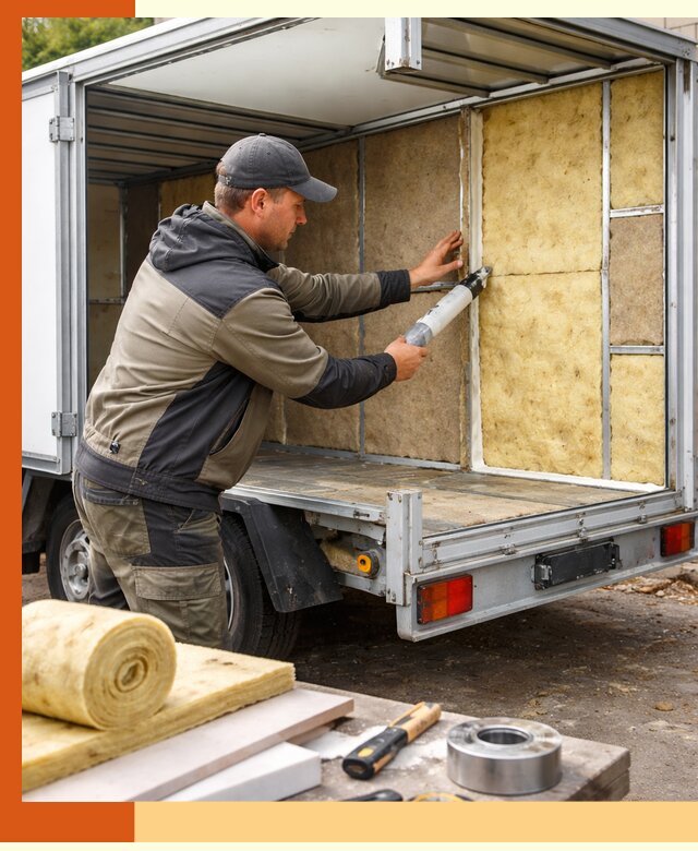 Профессиональное утепление прицепа в Магадане для любых условий