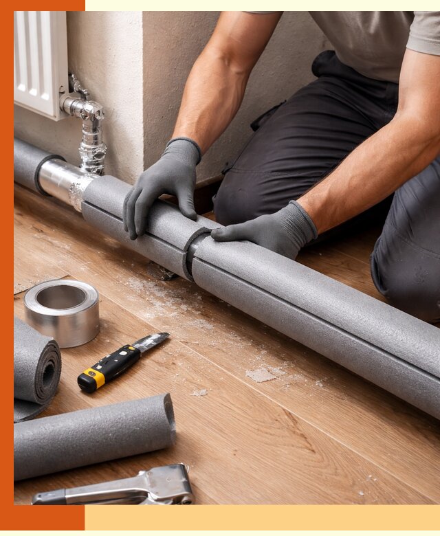 Утепление труб отопления в Магадане: теплоизоляция и защита сети