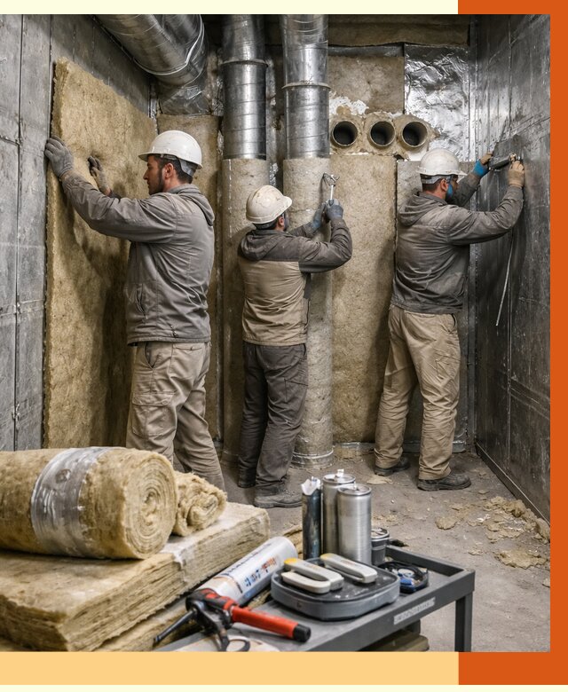 Утепление венткамеры в Магадане под ключ от 1482 руб. — профессионально | ТепломастерМгд