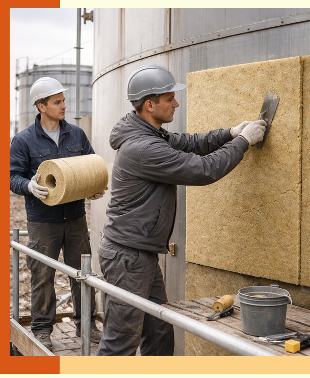 Профессиональное утепление резервуара и теплоизоляция в Магадане