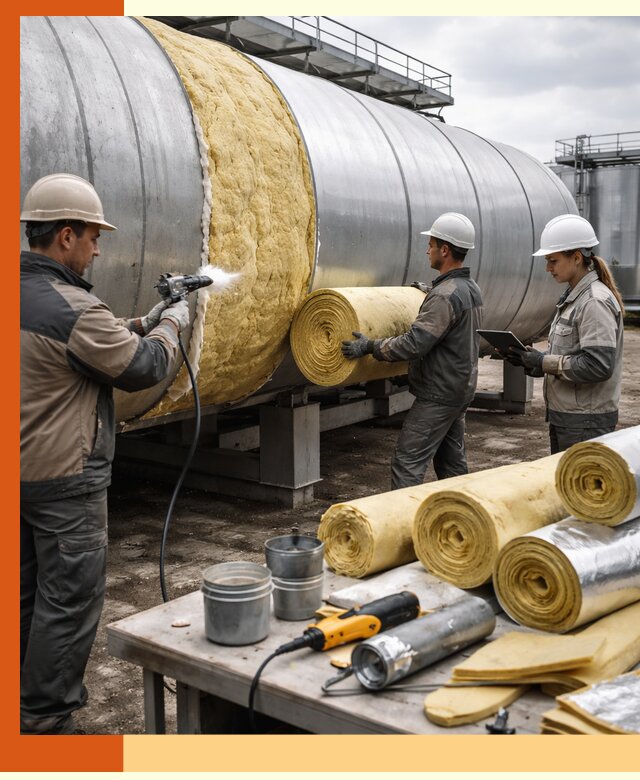 Утепление цистерны в Магадане — утеплители и монтаж под ключ