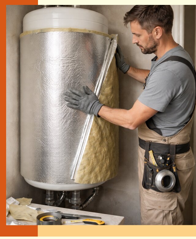 Утепление бойлера в Магадане для снижения теплопотерь и экономии энергии