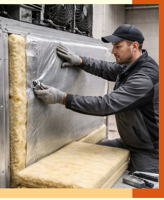 Утепление холодильного агрегата в Магадане от 8690 руб. под ключ | ТепломастерМгд