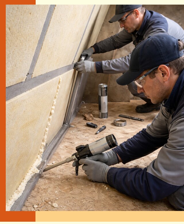 Герметизация стыков ППУ в Магадане — надежное уплотнение швов