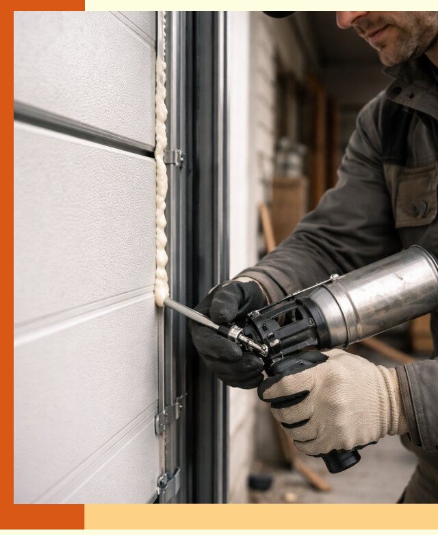 Заполнение пустот ворот в Магадане профессионально и герметично