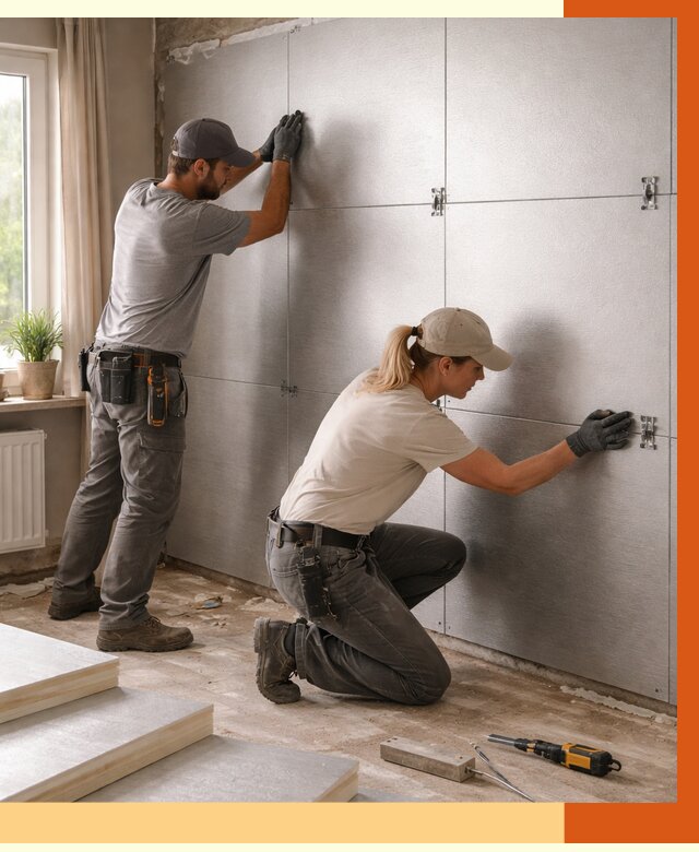 Утепление PIR панелями в Магадане от 4294 руб. под ключ | ТепломастерМгд