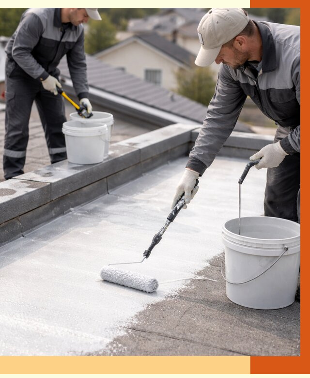 Утепление кровли жидкой теплоизоляцией в Магадане от 2198 руб./м2 | ТепломастерМгд