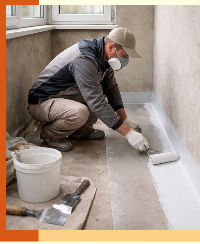 Утепление балкона жидкой теплоизоляцией в Магадане