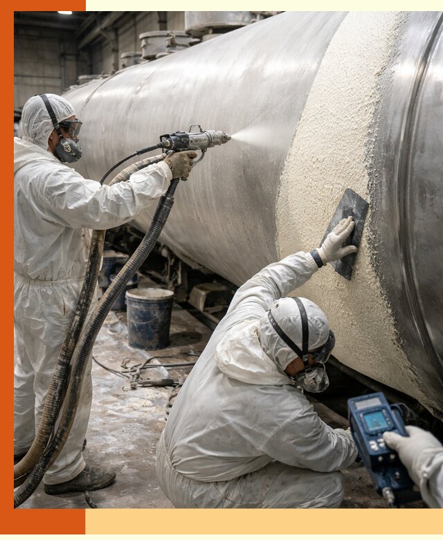 Утепление автоцистерн жидкой теплоизоляцией в Магадане