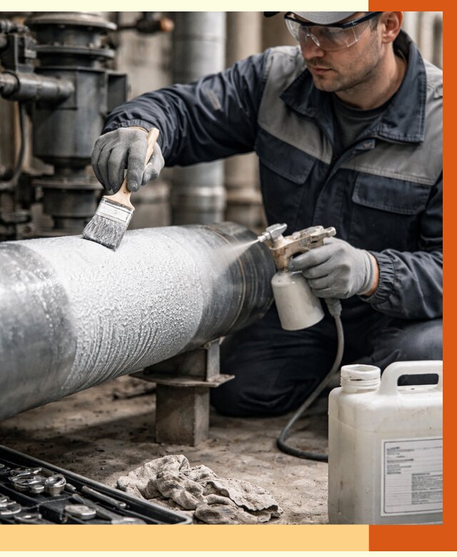 Утепление оборудования жидкой теплоизоляцией в Магадане от 4600 руб. | ТепломастерМгд