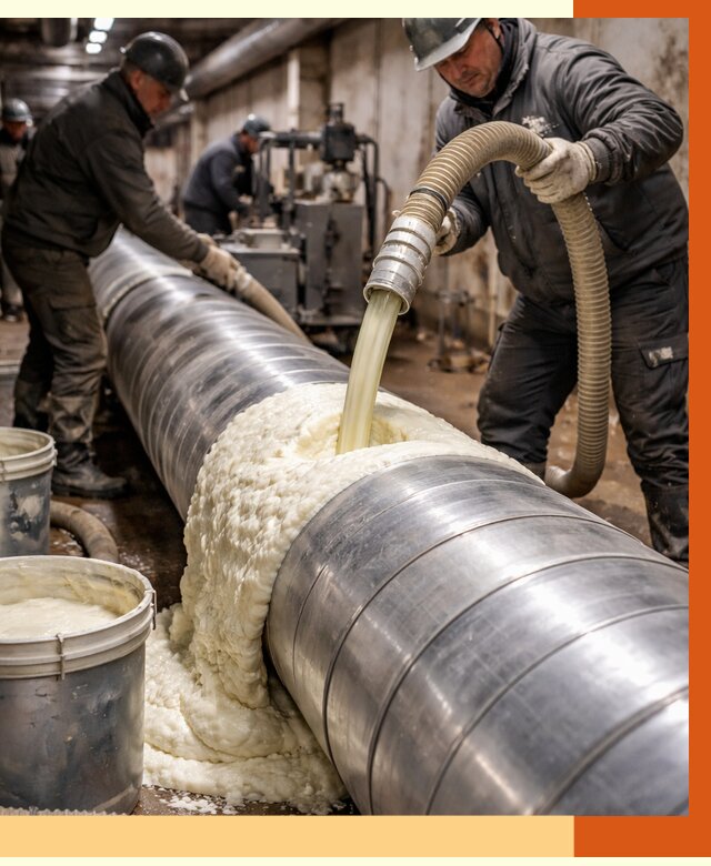 Утепление теплотрассы жидкой теплоизоляцией в Магадане от 4294 руб. | ТепломастерМгд