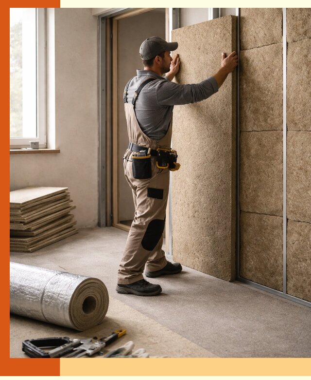 Шумоизоляция дома в Магадане — комплексная защита от шума