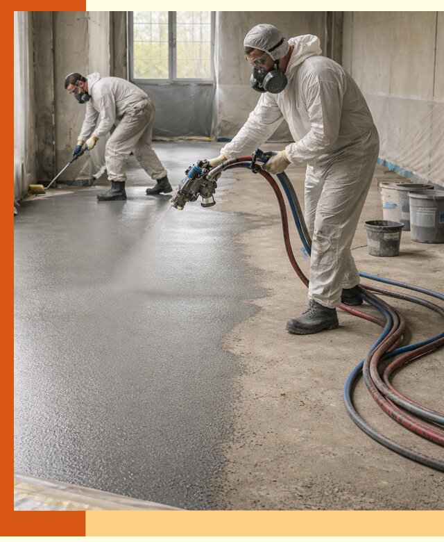 Гидроизоляция полимочевиной полов и конструкций в Магадане