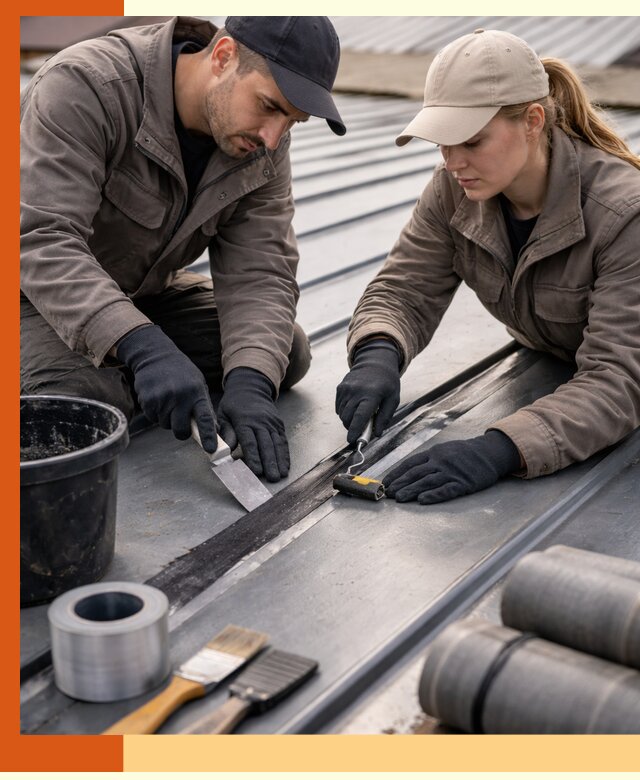 Гидроизоляция фальцевой кровли в Магадане качественно и надежно