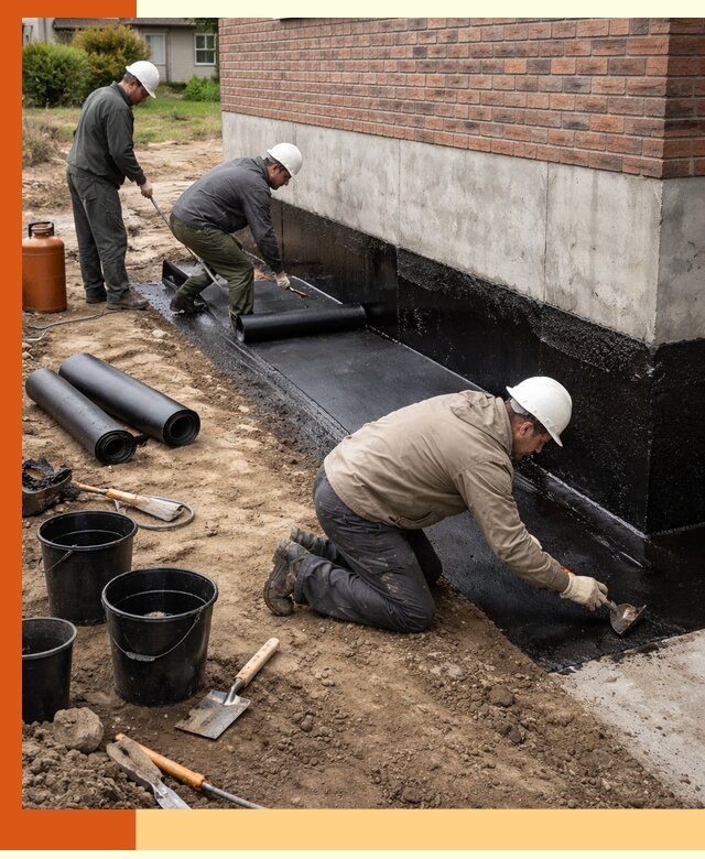 Гидроизоляция фундамента в Магадане: надежная защита строений