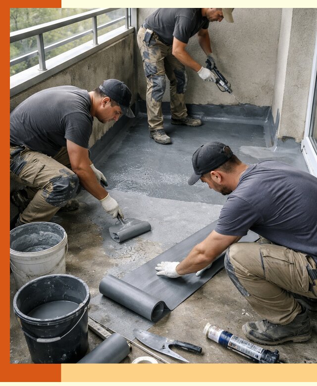 Гидроизоляция балкона в Магадане: надежная защита от протечек