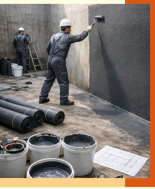 Гидроизоляция резервуара в Магадане от 122676 руб. под ключ | ТепломастерМгд