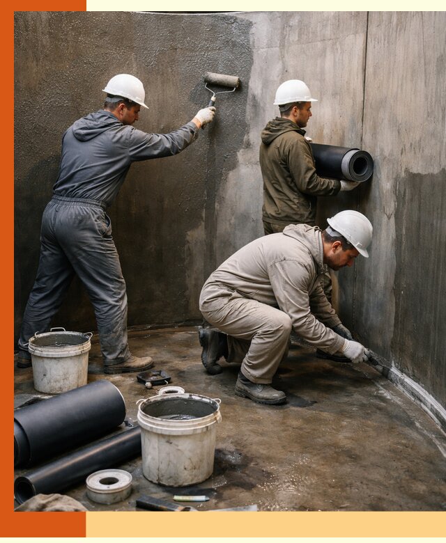 Гидроизоляция резервуара профессионально в Магадане