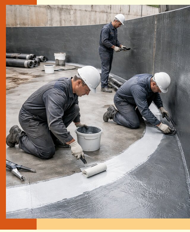 Гидроизоляция резервуара для топлива в Магадане