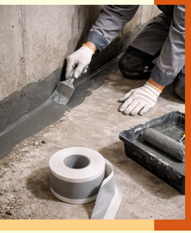 Гидроизоляция швов и герметизация стыков в Магадане от 1278 руб. | ТепломастерМгд