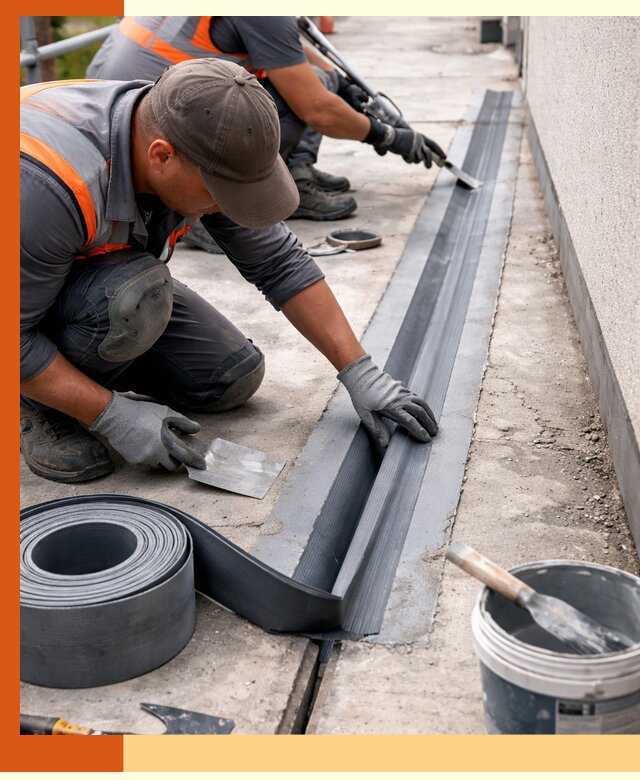 Гидроизоляция деформационного шва в Магадане профессионально и надежно