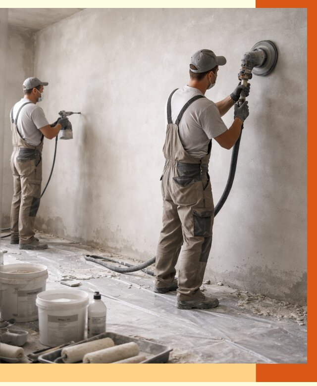 Подготовка поверхности под напыление в Магадане от 1227 руб. — ТепломастерМгд