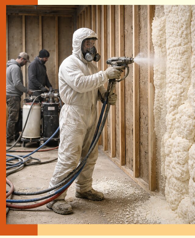 Обучение напылению ППУ: курсы для специалистов в Магадане